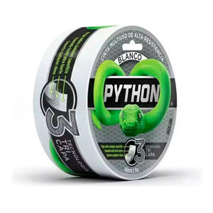 Python Cinta Duct Tape Multiuso 48mm X 9m Blanca
