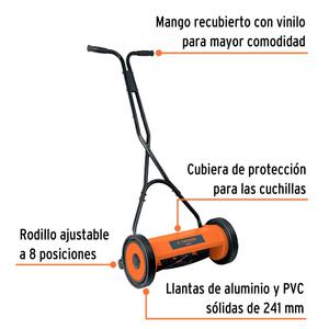 Truper Cortadora De Cesped Podadora Manual 15"