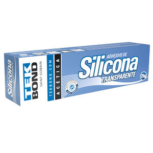 Tekbond Sellador Silicona Transparente Acetica 100g