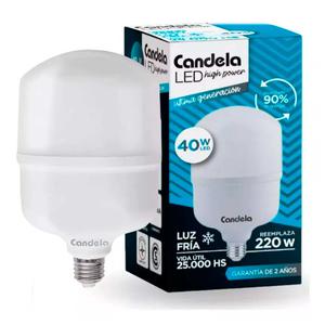 Lampara Led Candela 40w High Power Luz Fria