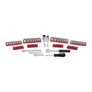 Pretul Set  81 Piezas Herramientas 1/4 Y 3/8