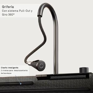 Bacha Inteligente Acero Inoxidable Black