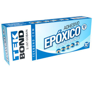 Tekbond Adhesivo Epoxico 10min Transparente 70ml / 82g