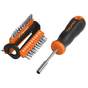 Truper Set  33 Puntas + Mango Destornillador