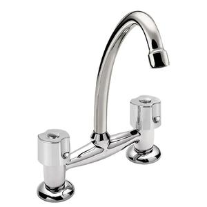 Peirano Griferia De Cocina Mesada 51-058 Malba Cromo