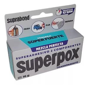 Suprabond Superpox Transparente 10 Min - 16g
