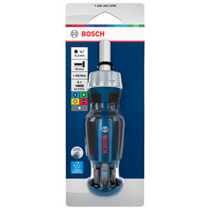 Bosch Mango Destornillador Corto + 12 Puntas