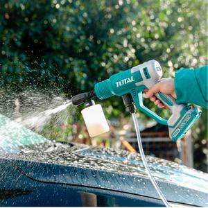 Total Hidrolavadora Inalambrica 20v 24.8 Bar - 1 Bateria - 1 Cargador