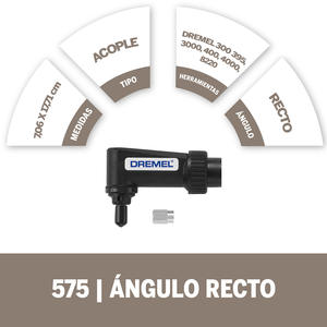 Dremel  575 Acople De Angulo Recto