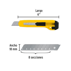 Pretul Cutter Plastico 18mm