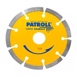 Disco Patroll Diamantado Segmentado 115 Mm 4-1/2"