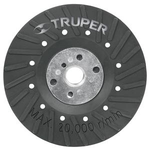 Truper Respaldo De Goma 4-1/2" 115mm M14