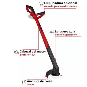 Einhell Bordeadora Inalambrica 18v Gc-ct 18/2411 ( Sin Bateria Sin Cargador)