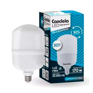 Lampara Led Candela 30w High Power Luz Fria