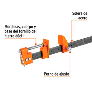 Truper Sargento Solera Perfil T 36"