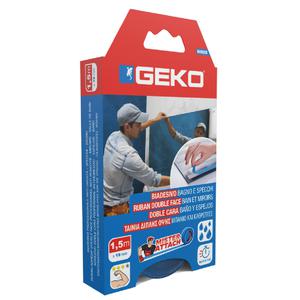 Geko Cinta Doble Faz Baños Y Espejos 19 Mm X 1.5 Mts