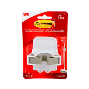 3m Colgador De Escoba Autoadhesiva X Unidad Command