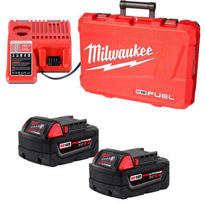 Milwaukee Combo 18v Atornillador Impacto + Taladro Percutor Fuel (2 Baterias 2ah - Cargador - Maletin)