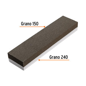 Truper Piedra Para Afilar 200mm Doble Grano 150 Y 240