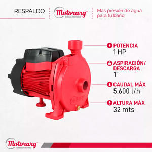 Motorarg Bomba Centrifuga Bc100m 220v 1 Hp