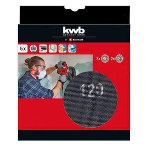 Kwb Set   5 Disco Lija 180 Mm Para Te-dw180