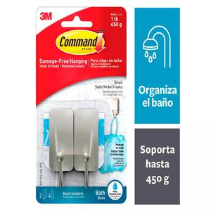 3m Gancho Para Colgar X 2 Unidades Command Bath033