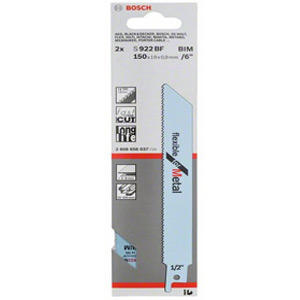 Bosch Hoja Sierra Sable S922bf Madera Y Metal X 2 Unidades
