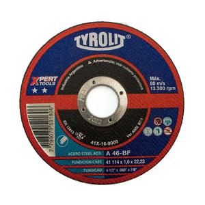 Tyrolit Xpert Disco Corte Chato  114x1,6x22,2 Mm