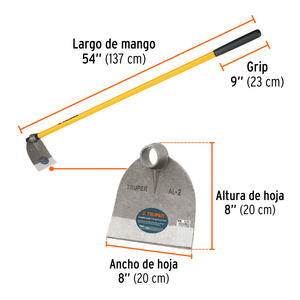 Truper Azada Para Carpir N2 - Cabo Madera