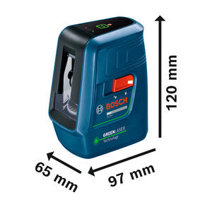 Bosch Nivel Laser De Linea Gll 3xg 20 Mts G Lineas Verdes + Tripode + Maletin