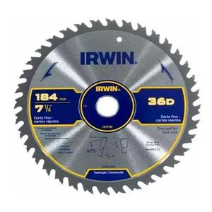 Irwin Disco Sierra Circular 7-1/4" 36 Dientes