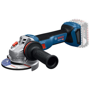 Bosch Amoladora 125 Mm 18v Gws 18v-11 S Velocidad Variable - Brushless (2 Bateria - Cargador)
