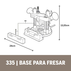 Dremel  335 Base Para Fresar Dremel