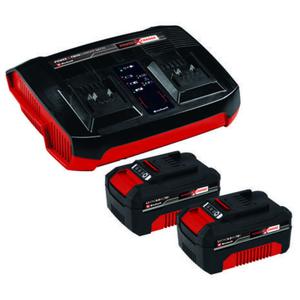 Einhell Starter Kit 2x 4,0ah & Twincharger Cargador Doble