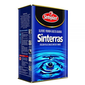 Aguarras Sinteplast Sinterras X  4 Lt