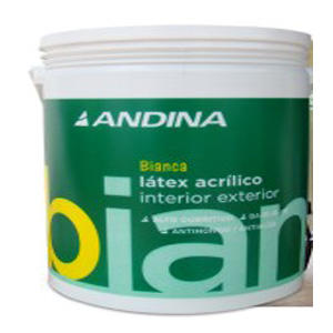 Andina Latex Acrilico Bianca Int / Ext  X 10 L