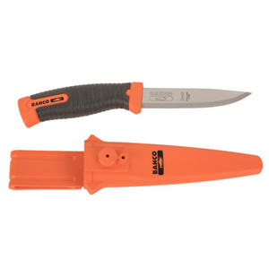 Bahco Cuchillo Con Funda Mango Bicomponente 2446