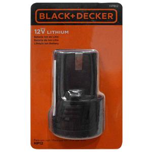 Black & Decker Repuesto Bateria 12v Ion Litio