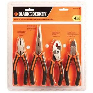 Black & Decker Set   4 Piezas Herramientas Manuales (hdt51905)