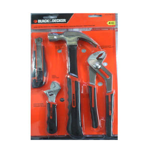 Black & Decker Set   4 Piezas Herramientas Manuales (hdt51-908)