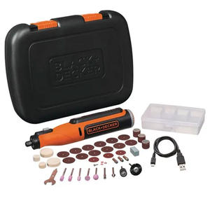 Black & Decker Minitorno 8v Inalambrico + Accesorios Y Maletin