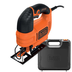 Black & Decker Sierra Caladora 550w E. Polvo Enc. Autom. Pendular Maleta (ks701pek)