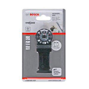 Bosch Accesorio Multi Herramienta Aiz 32 Epc Hcs Hoja Sierra Inmersion Madera 32x50 Mm