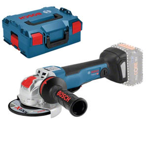 Bosch Amoladora 125 Mm 18v Gwx18v-10pc Xlock Y Maletin Lboxx (sin Bateria - Sin Cargador)