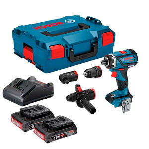 Bosch Atornillador Taladro 18v Combinado 4 En 1 Gsr 18 V-ec Fc2 S/ Carbon Lboxx Flexick