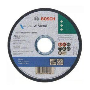 Bosch Disco Corte 115 X 1 X 22 - Standard