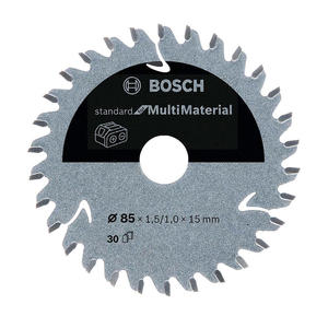 Bosch Disco Corte  85 Mm Multimaterial 30 Dientes Para Gks 12v-26