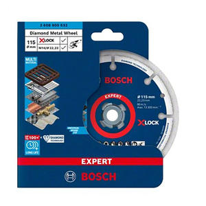 Bosch Disco Multiproposito X-lock Azul 115mm