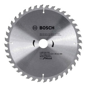 Bosch Disco Sierra Ingletadora Madera Eco 10" (254mm) 40 Dientes