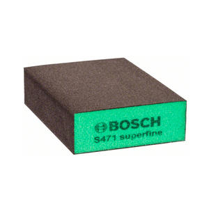 Bosch Esponja Abrasiva Grano Super Fino S471 Verde